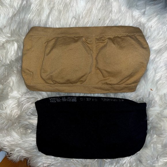 2 like new bandeau padded tops. - Picture 1 of 4